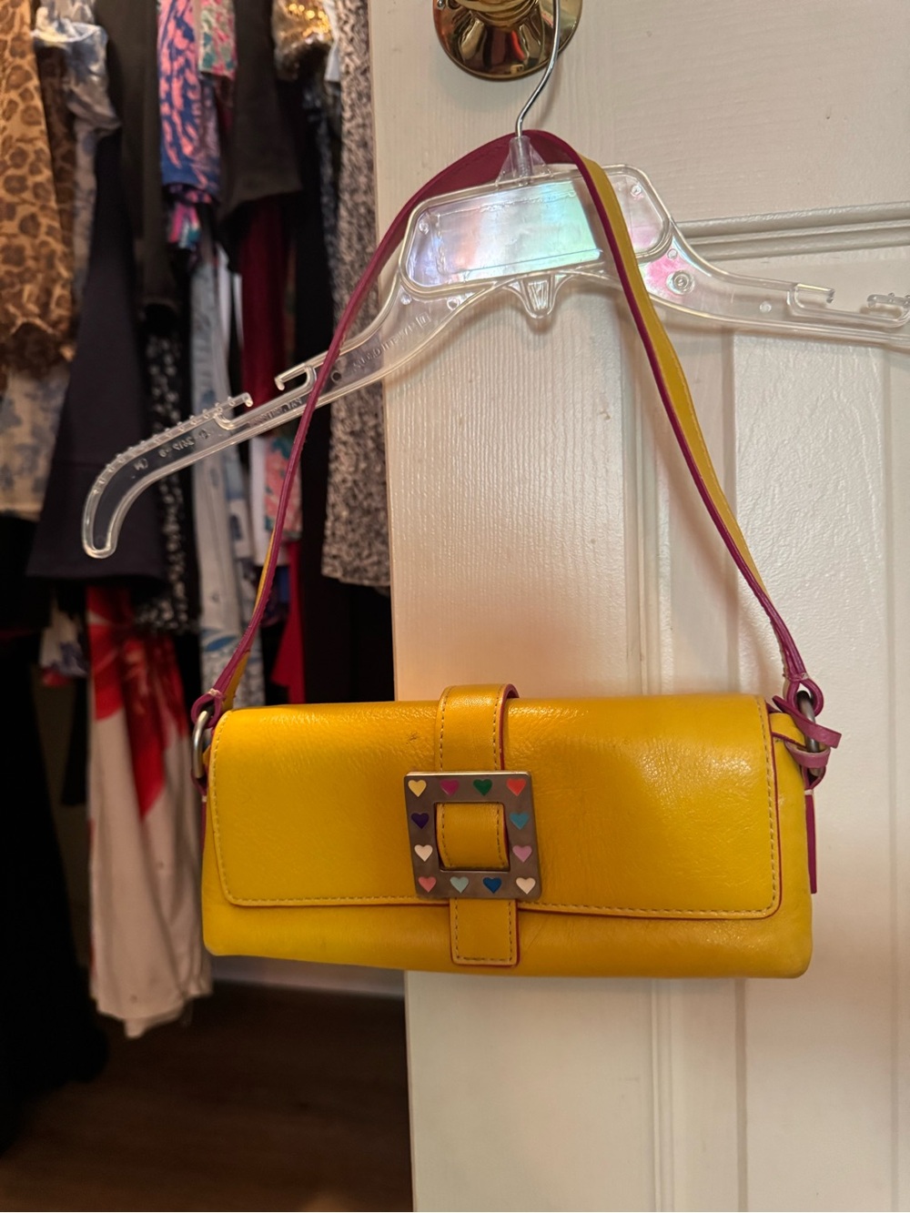 Y2K Dooney & Bourke Mini Baguette Shoulder Bag